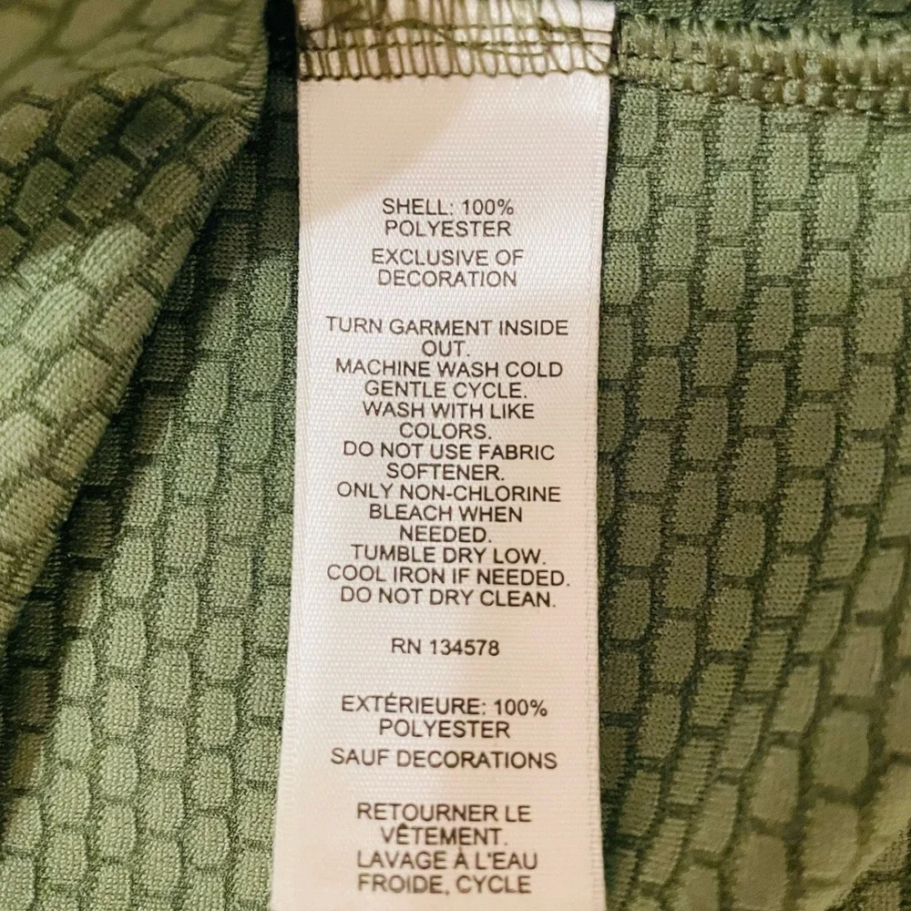 Vineyard Vines Green Quarter-Zip Sweatshirt - Picture 4 of 5